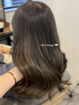 メイ 池袋(mei) オリーブベージュ/オリーブグレージュ/オリーブカラー/秋カラー