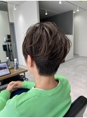 外国人風ハイライトショート