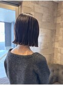 お洒落なぱつっとボブスタイル♪