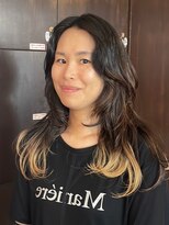 シュシュ 宜野湾店(chou chou)&nbsp;ホワイトグレージュ/デジタルパーマ/チェリーブラウン/宜野湾