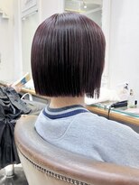 ヒビヲ(HIBIO) 横浜タッセルボブショートボブ顔周りレイヤーカット韓国30代40代