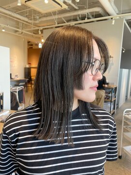 ヘアーエスクールシーユー 枚方T-SITE店(hair S.COEUR×Cu) 顔周りカット/ボブ/大阪枚方美容室