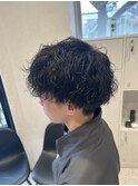 緩めスパイラルパーマ