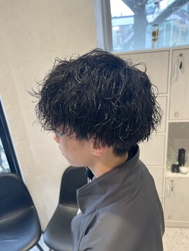 アース 新瑞橋店(HAIR&MAKE EARTH) 緩めスパイラルパーマ