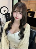 エクステで魅せる艶ロング×ゆる巻きカール