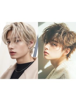 【当日予約大歓迎◎】お洒落感度の高いメンズから支持率◎トレンドも王道も自由自在◎#学割