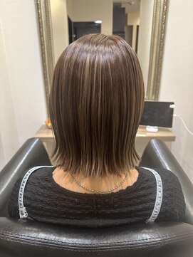 ヘアドクターベガ(hair Dr.VEGA) ナチュラル外ハネボブ