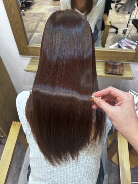 ゼン ネオ(Zen Neo) ワインレッド/髪質改善/縮毛矯正/美髪矯正/ストレート