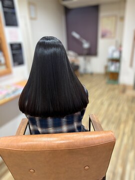 ナグモ美容室 高校生×縮毛矯正