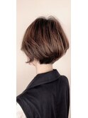 コンパクトショートボブ