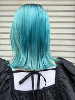 デコラ DECOR&nbsp;ミントブルー切りっぱなしボブ