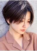 着物ヘア/大人ガーリー/ダークアッシュ/似合わせカット/表参道