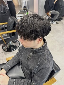 モク(mok) 無造作ツイストスパイラルパーマ