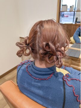 トップヘアー 池の内店(TOP HAIR) ツインのヘアアレンジ