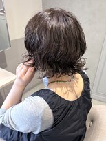 ルアナ 梅田店(Luana)&nbsp;【CHIHOMI】やわらかボブパーマ×オリーブベージュ/大阪梅田