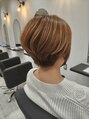 アグ ヘアー トリム 気仙沼南町店(Agu hair trim) 首元すっきり小顔見えショートボブ