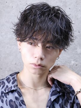 フレイバ 吉祥寺(FLAVA) シャドウパーマ ツイストスパイラル メンズパーマ マッシュ