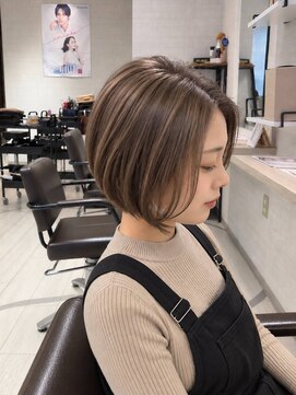 ヘアーサロン ビーネ(Hair salon Bi-ne) 上品に魅せる大人ハイライトボブ☆