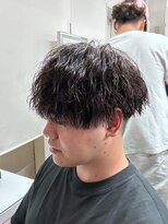 フィフスワン(fifth one)&nbsp;縦落ちツイスパ×刈り上げマッシュ