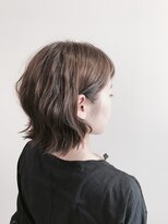 ジェム デザイン ヘアサロン(gem Design Hair Salon)&nbsp;切りっぱなしボブ外ハネ