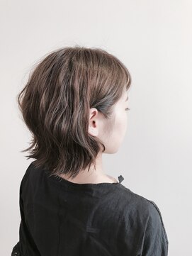 ジェム デザイン ヘアサロン(gem Design Hair Salon) 切りっぱなしボブ外ハネ