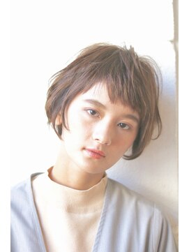 リンネ(Lin'ne) 大人可愛いショートボブ/斜めバング/ミニボブ