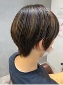 【RISE豊中 勝部樹菜】ハイライトショート◎お客様スタイル