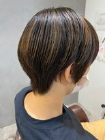 ライズ ヘア ブランド 豊中店(RISE HAIR BRAND) 【RISE豊中 勝部樹菜】ハイライトショート◎お客様スタイル