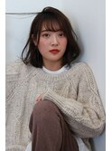 20代30代40代50代 色っぽふんわりミディの重軽ウェーブヘア♪