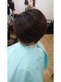 ショートボブ 扱いやすくスタイリングも楽に♪