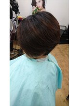 ヘアサロン シュシュ(Hair salon Chou chou) ショートボブ 扱いやすくスタイリングも楽に♪