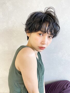 クオン 今泉(quon) 【DAISUKE】抜け感ショートパーマ　-天神 今泉 薬院-