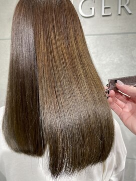 ジンジャー(GINGER) 新髪質改善×トリートメント×艶髪×サラ髪