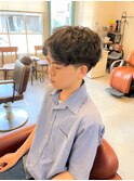 センターパートモテ髪マッシュ流行スパイラルショート束感