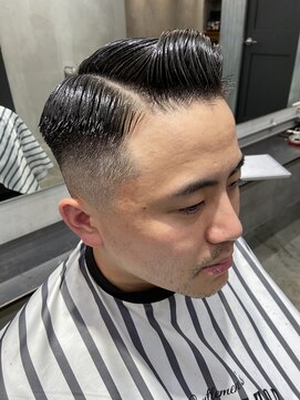 エフエム 明大前(FM) バーバー　刈り上げショート/アップバング/フェードカット