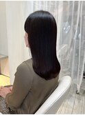 【田園調布髪質改善】純度100%トリートメント＋カット＋縮毛矯正