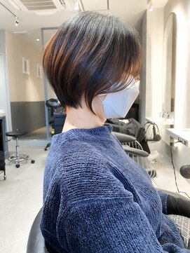 ロンドジェネルーズ 柏(Lond generous) 【斉藤 航人】ふんわりワンカールのヘルシーショートヘア