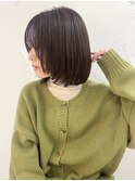 "久保田"ボブウルフ顔まわりカットフェイスレイヤーボブヘア