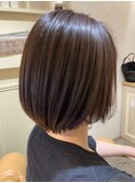 tuuli 髪質改善 半個室サロン 大人可愛いボブスタイル