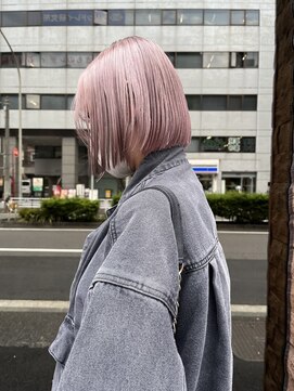 シーンヨコハマ 横浜店(SCENE yokohama) ハイトーン×ボブ