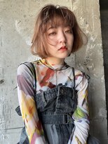 エッセ 大阪梅田茶屋町店(esse)&nbsp;顔まわりレイヤーゆるふわボブ