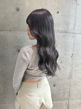 ロンド レア 天神大名店(Lond Le’a) ダブルカラーラベンダーグレージュ透明感カラーケアブリーチ韓国