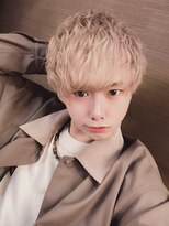 ルフレ 新宿歌舞伎町店(Reflet)&nbsp;メンズ/メンズメイク/ミルクティ/ウェーブセット/ハイトーン