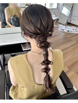 オウン(AUN) タイト編み下ろし