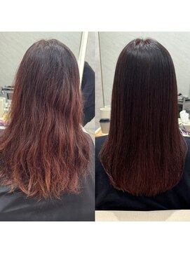 シンズ 銀座(sins) 綺麗を保つ秘訣はsins酸性ストレート[30代40代50代60代]