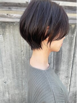 テントヘアー(tent hair) 春、大人くびれショートstyle*