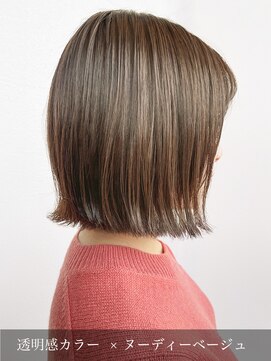 サラジュ 仁川店(SARAJU) 似合うショート アディクシーカラー×ヌーディーベージュ