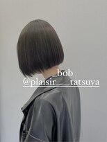 プレジールバイラファブリック(PLAISIR by LA FABRIQUE)&nbsp;PLAISIR/佐々木　メテオストレート　ボブ　草加