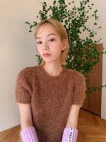 メク(meku)&nbsp;ブロンドカラー＊外ハネボブ