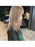 髪質改善/心斎橋美容室/大阪ハイトーン/ベージュカラー